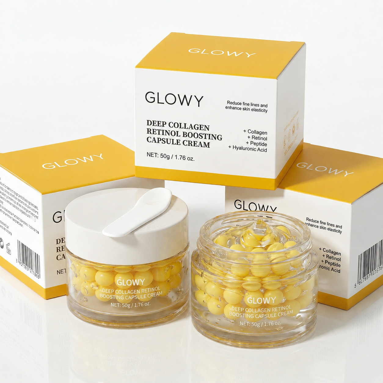 Creme em Cápsulas de retinol e colágeno KOEC
