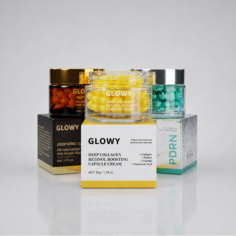 Kit Glowy | Retinol, PDRN e Vitamina C