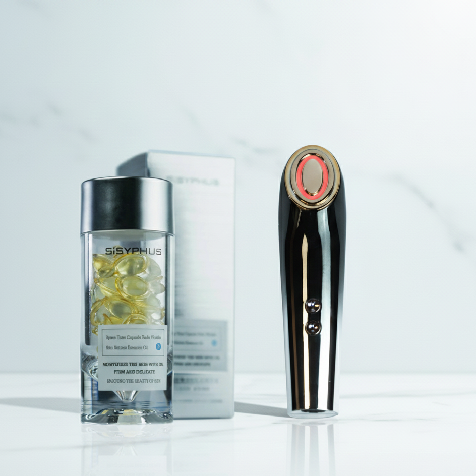 Glowy Firm Booster + Creme Cápsula Anti- Aging SISYPHUS