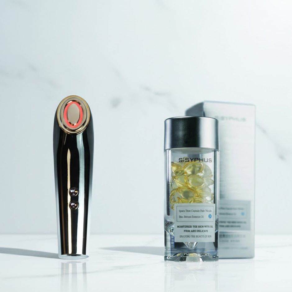 Glowy Firm Booster + Creme Cápsula Anti- Aging SISYPHUS